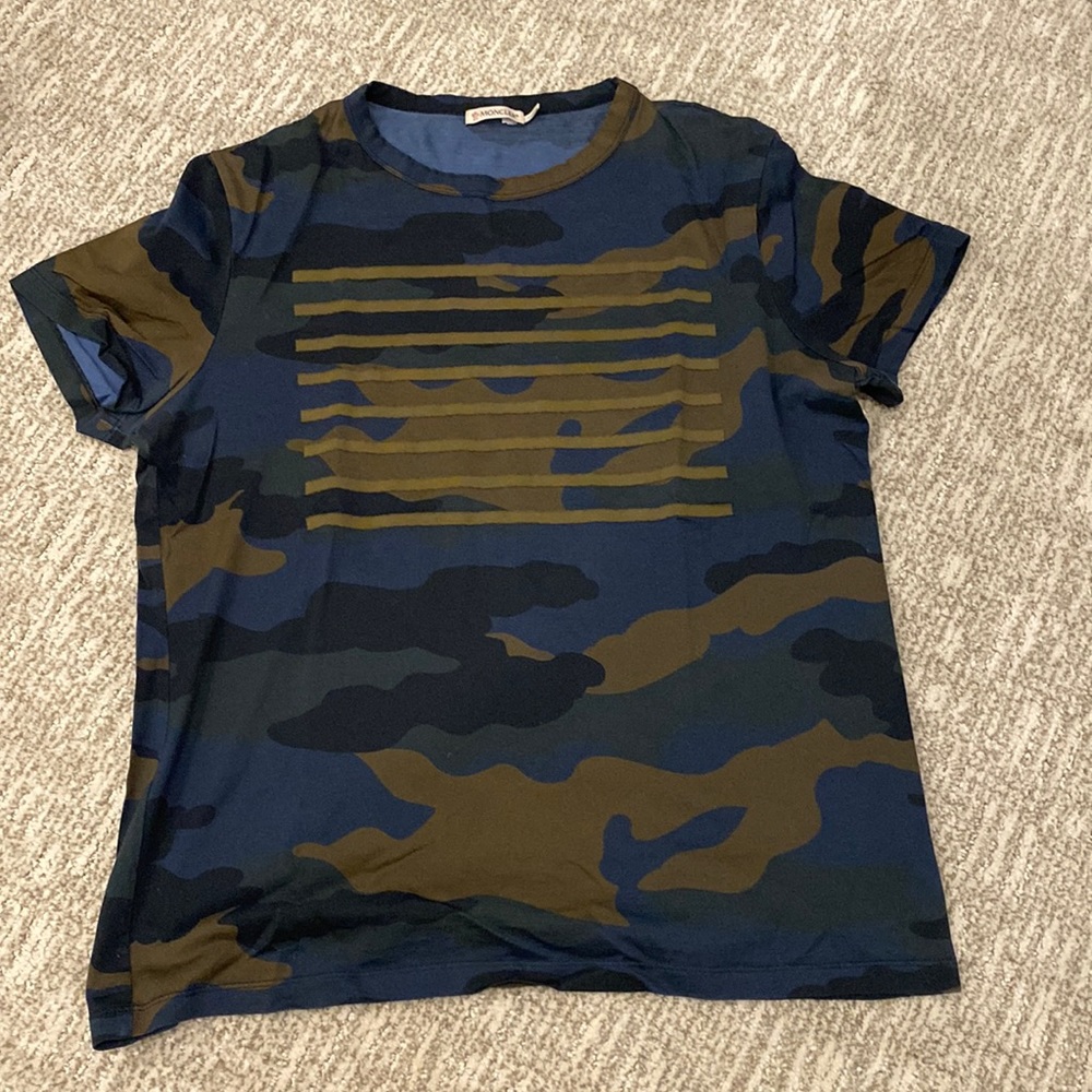 Moncler Maglia Camo T-Shirt